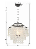CRYSTORAMA, BRIELLE CHANDELIER, CHANDELIER LIGHT