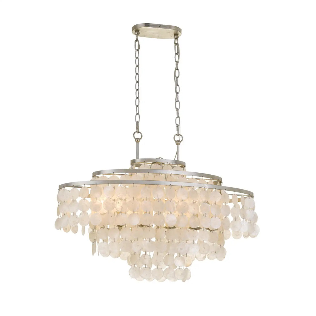 CRYSTORAMA, BRIELLE LINEAR OVAL CHANDELIER, CHANDELIER LIGHT