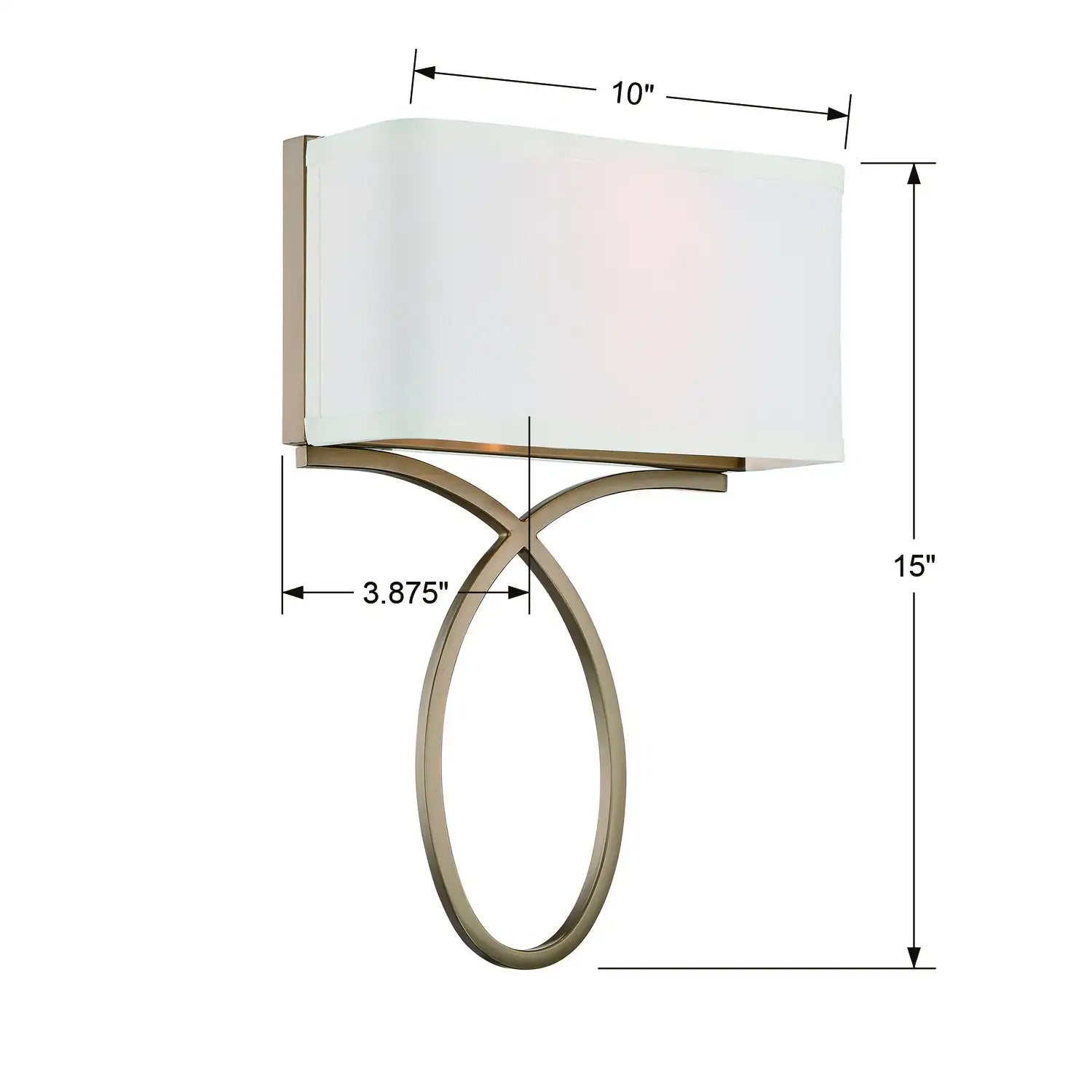 CRYSTORAMA, BRINKLEY SCONCE, WALL SCONCES