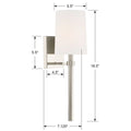 CRYSTORAMA, BROMLEY SCONCE, WALL SCONCES