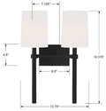 CRYSTORAMA, BROMLEY SCONCE, WALL SCONCES