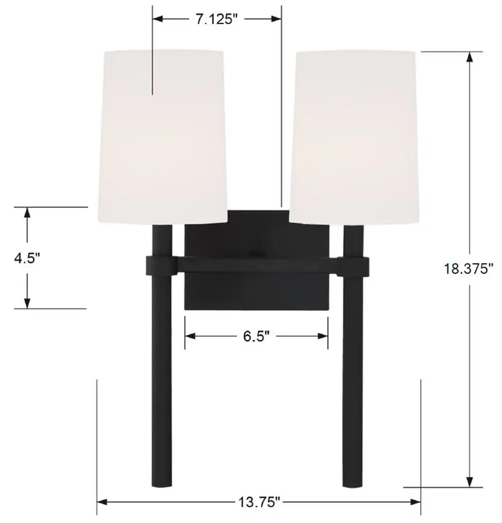 CRYSTORAMA, BROMLEY SCONCE, WALL SCONCES