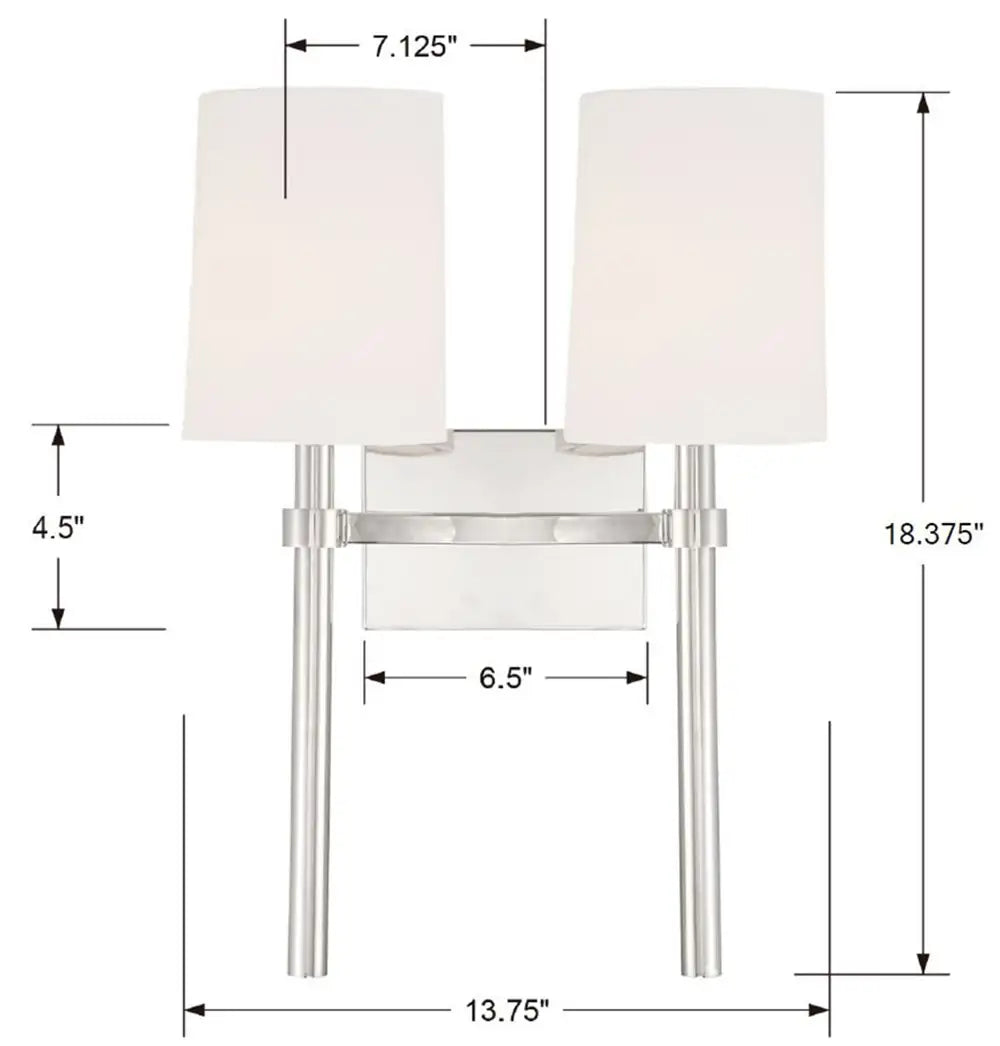 CRYSTORAMA, BROMLEY SCONCE, WALL SCONCES