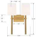 CRYSTORAMA, BROMLEY SCONCE, WALL SCONCES