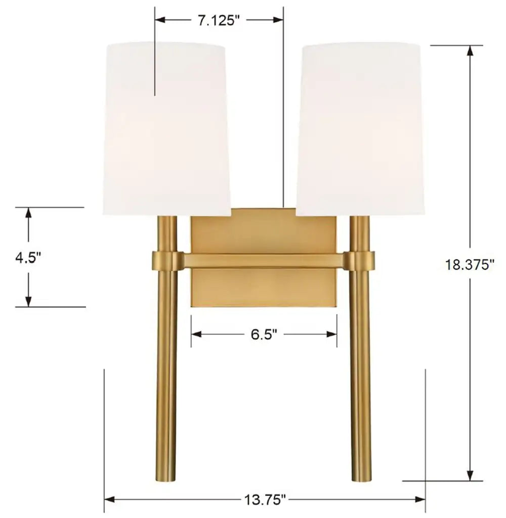 CRYSTORAMA, BROMLEY SCONCE, WALL SCONCES