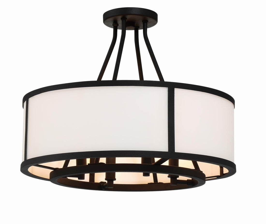CRYSTORAMA, BRYANT SEMI FLUSH MOUNT, FLUSH MOUNT CEILING LIGHTS
