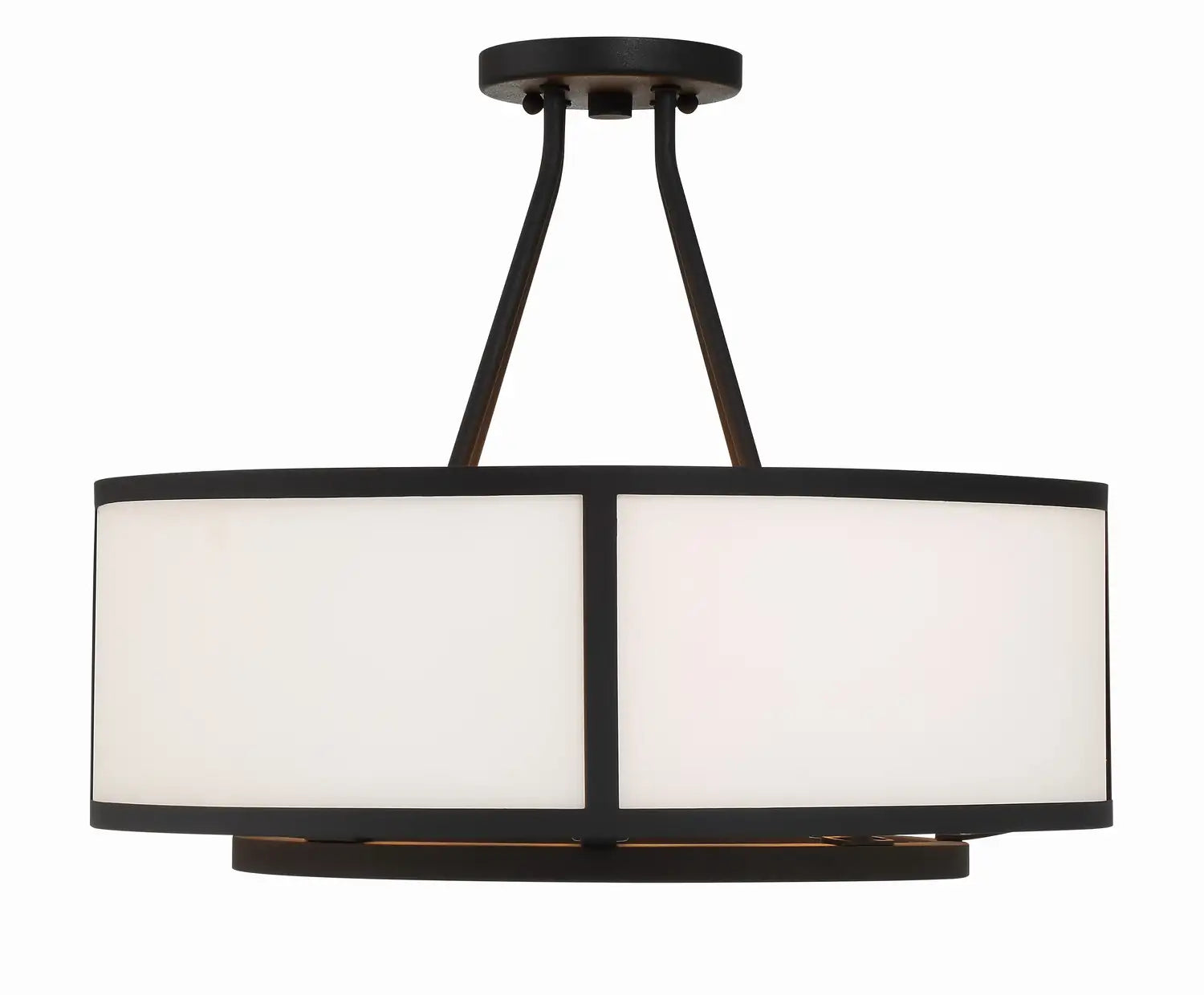 CRYSTORAMA, BRYANT SEMI FLUSH MOUNT, FLUSH MOUNT CEILING LIGHTS