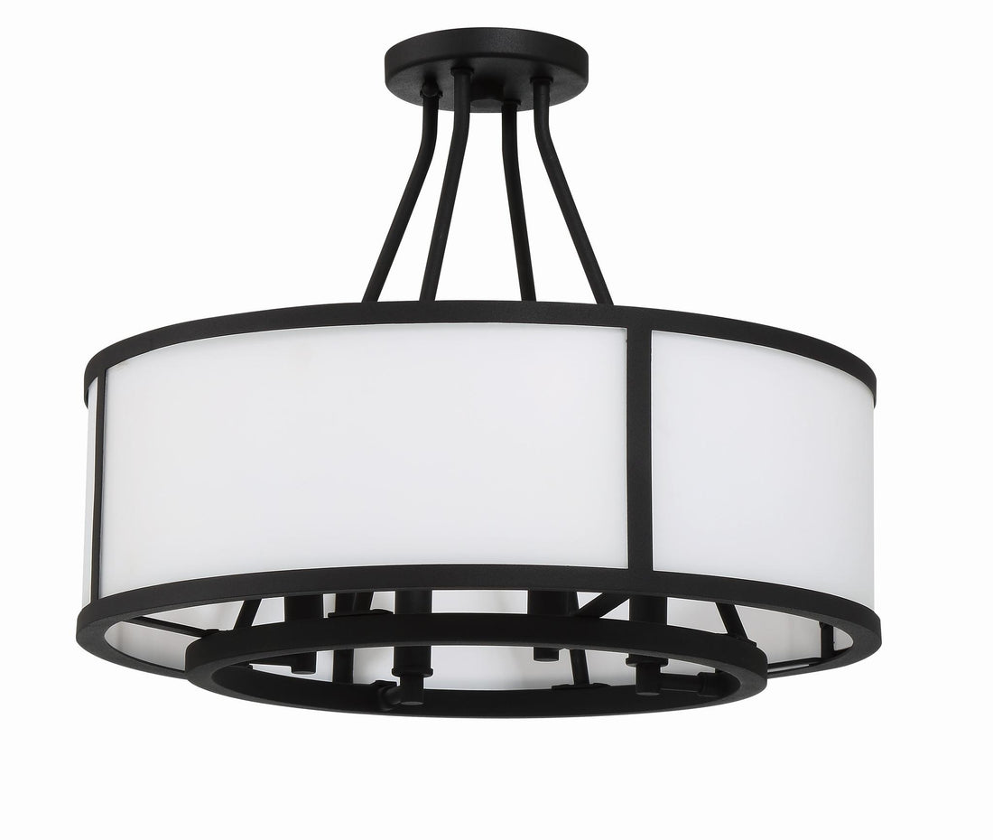CRYSTORAMA, BRYANT SEMI FLUSH MOUNT, FLUSH MOUNT CEILING LIGHTS