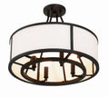 CRYSTORAMA, BRYANT SEMI FLUSH MOUNT, FLUSH MOUNT CEILING LIGHTS