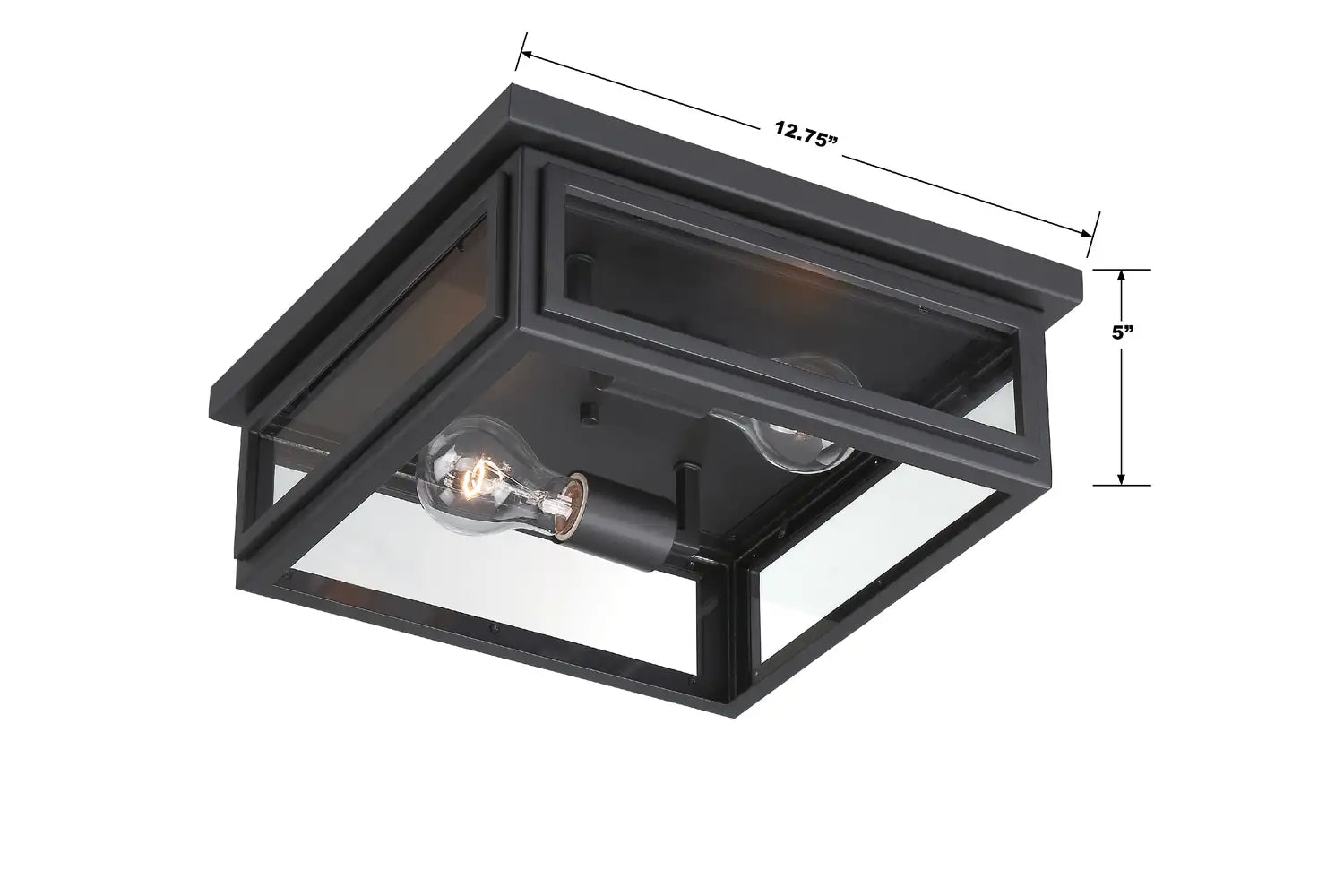 CRYSTORAMA, BYRON OUTDOOR FLUSH MOUNT, OUTDOOR CEILING LIGHTS
