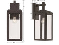 CRYSTORAMA, BYRON OUTDOOR SCONCE, OUTDOOR WALL LIGHTS