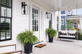 CRYSTORAMA, BYRON OUTDOOR SCONCE, OUTDOOR WALL LIGHTS