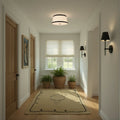 CRYSTORAMA, CALLAHAN FLUSH MOUNT, FLUSH MOUNT CEILING LIGHTS