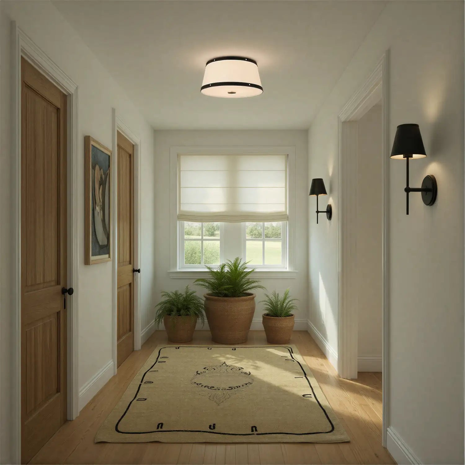CRYSTORAMA, CALLAHAN FLUSH MOUNT, FLUSH MOUNT CEILING LIGHTS