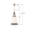 CRYSTORAMA, CALLAHAN PENDANT, PENDANT LIGHT