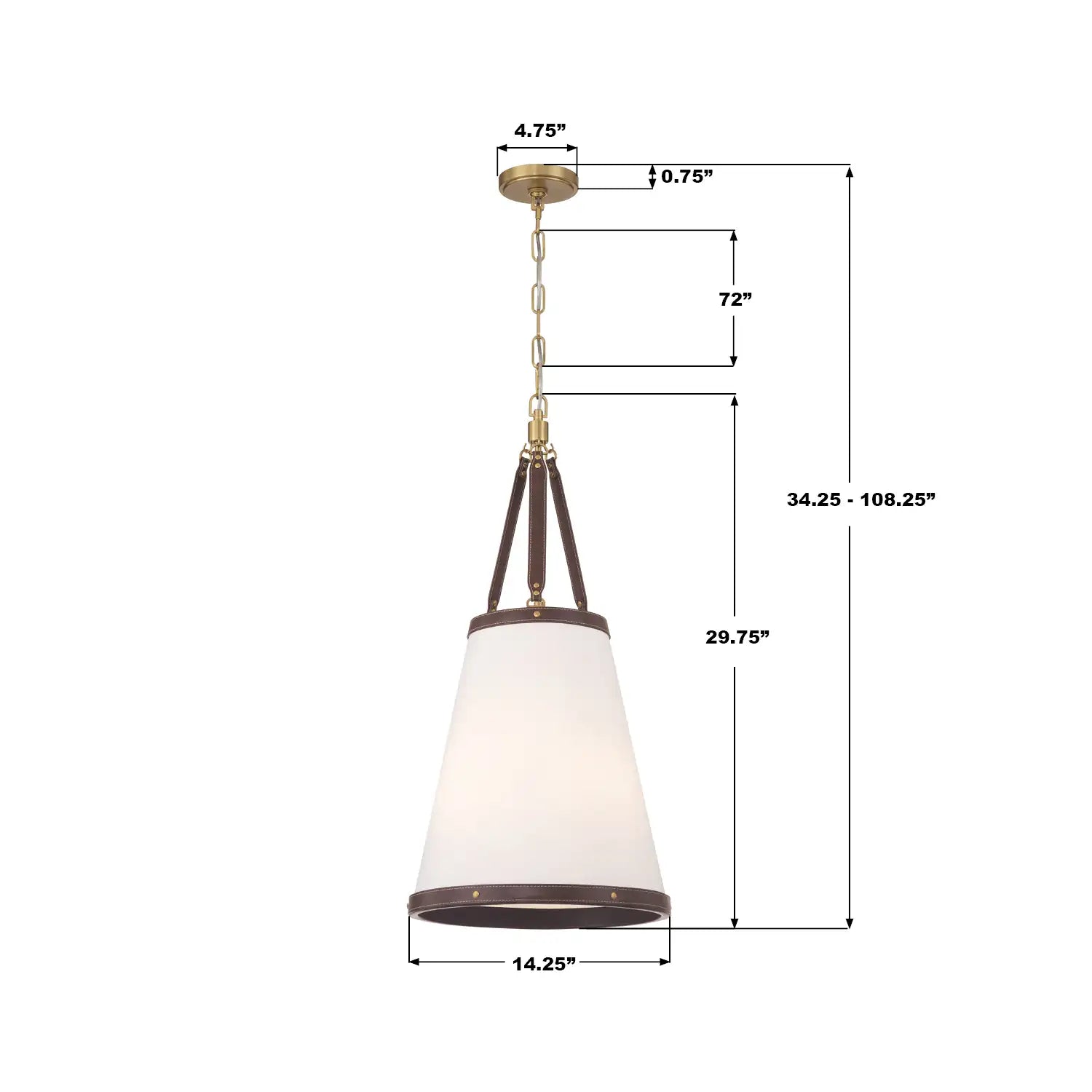 CRYSTORAMA, CALLAHAN PENDANT, PENDANT LIGHT