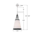 CRYSTORAMA, CALLAHAN PENDANT, PENDANT LIGHT