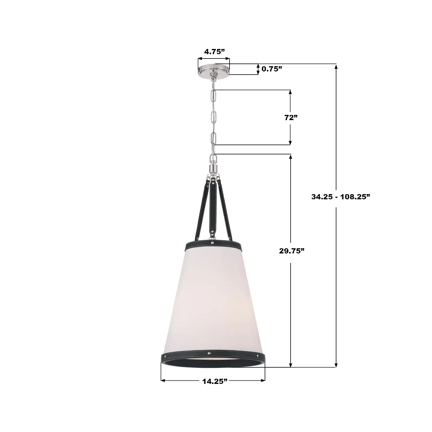 CRYSTORAMA, CALLAHAN PENDANT, PENDANT LIGHT