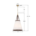 CRYSTORAMA, CALLAHAN PENDANT, PENDANT LIGHT