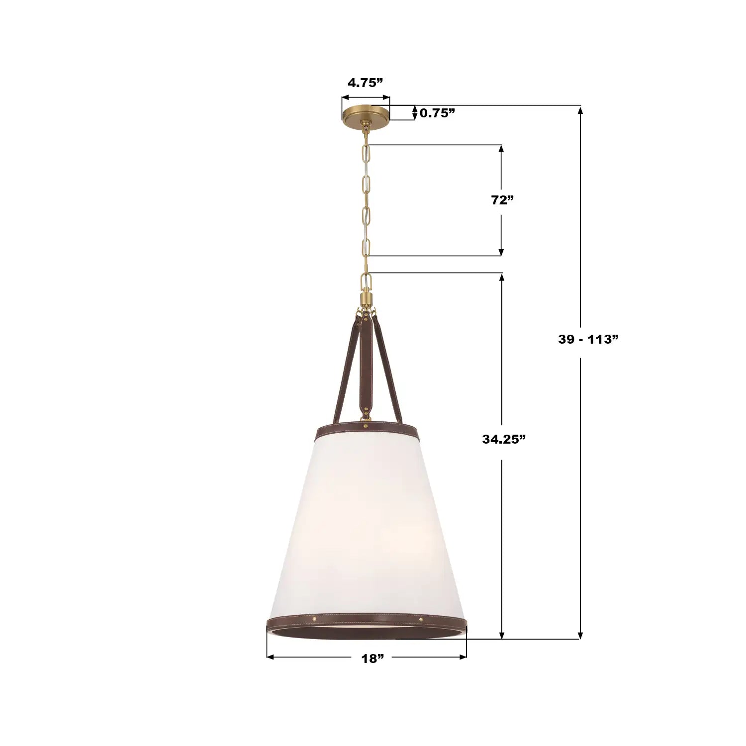 CRYSTORAMA, CALLAHAN PENDANT, PENDANT LIGHT