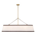 CRYSTORAMA, CALLAHAN LINEAR OVAL CHANDELIER, CHANDELIER LIGHT