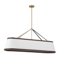 CRYSTORAMA, CALLAHAN LINEAR OVAL CHANDELIER, CHANDELIER LIGHT