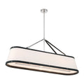 CRYSTORAMA, CALLAHAN LINEAR OVAL CHANDELIER, CHANDELIER LIGHT