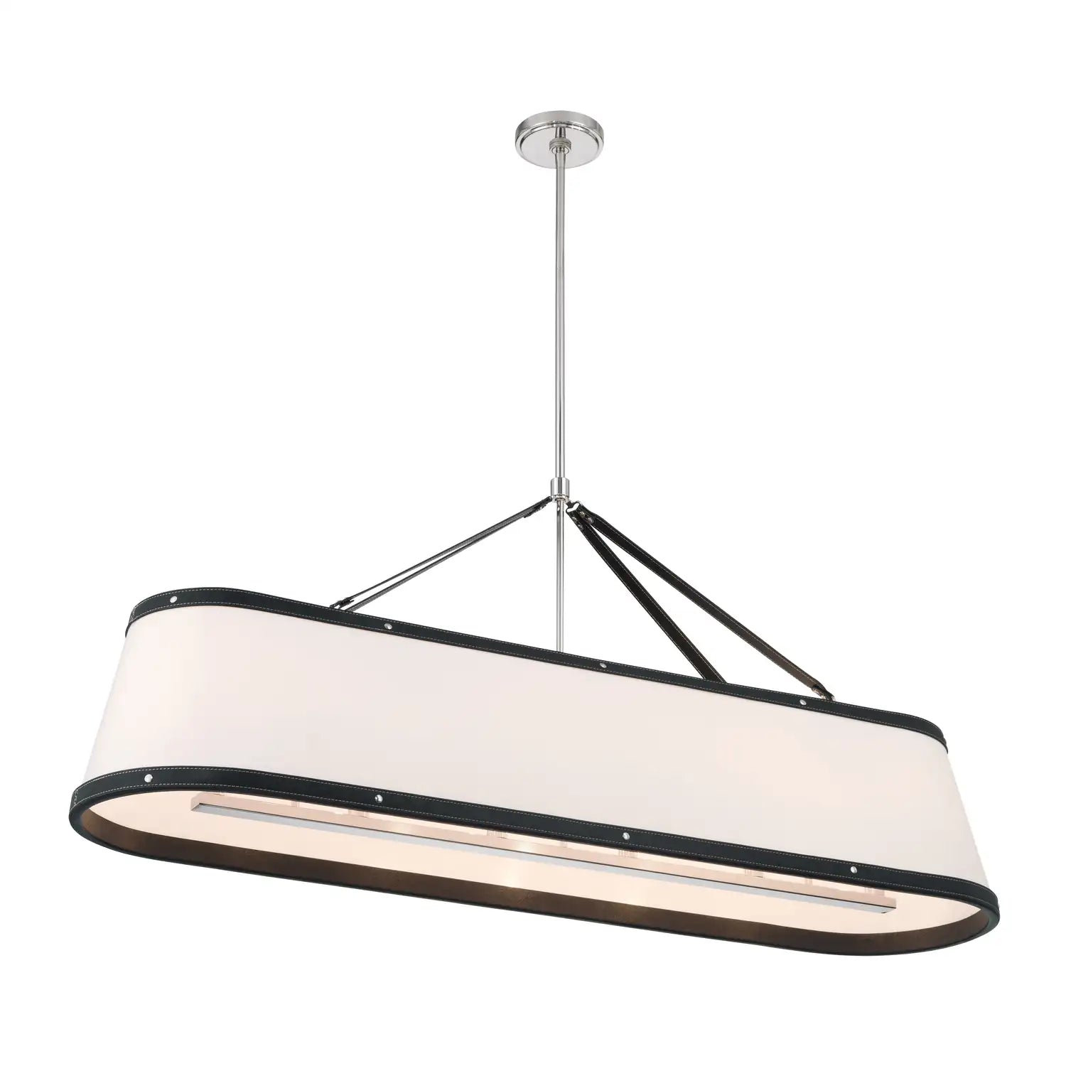 CRYSTORAMA, CALLAHAN LINEAR OVAL CHANDELIER, CHANDELIER LIGHT