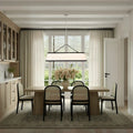CRYSTORAMA, CALLAHAN LINEAR OVAL CHANDELIER, CHANDELIER LIGHT
