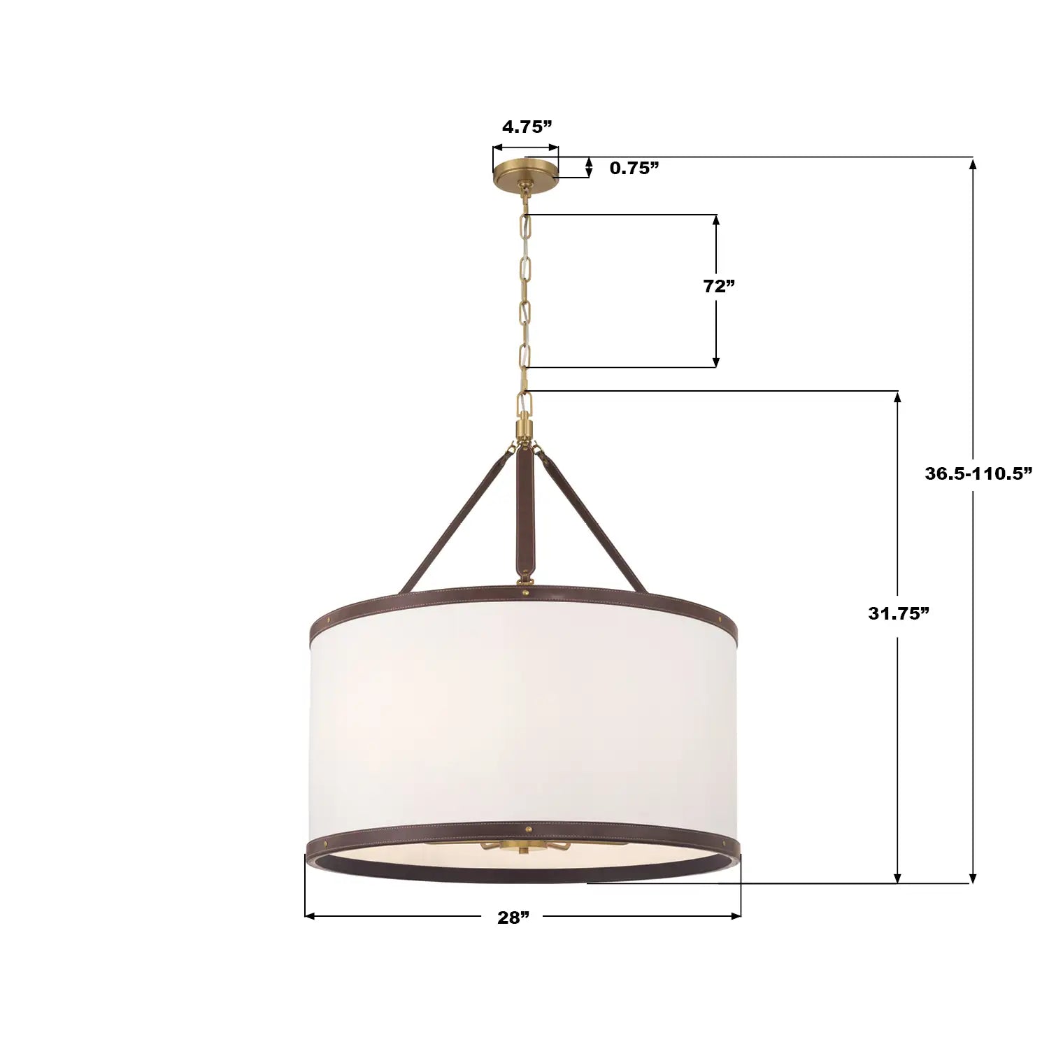 CRYSTORAMA, CALLAHAN PENDANT, PENDANT LIGHT