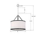 CRYSTORAMA, CALLAHAN PENDANT, PENDANT LIGHT