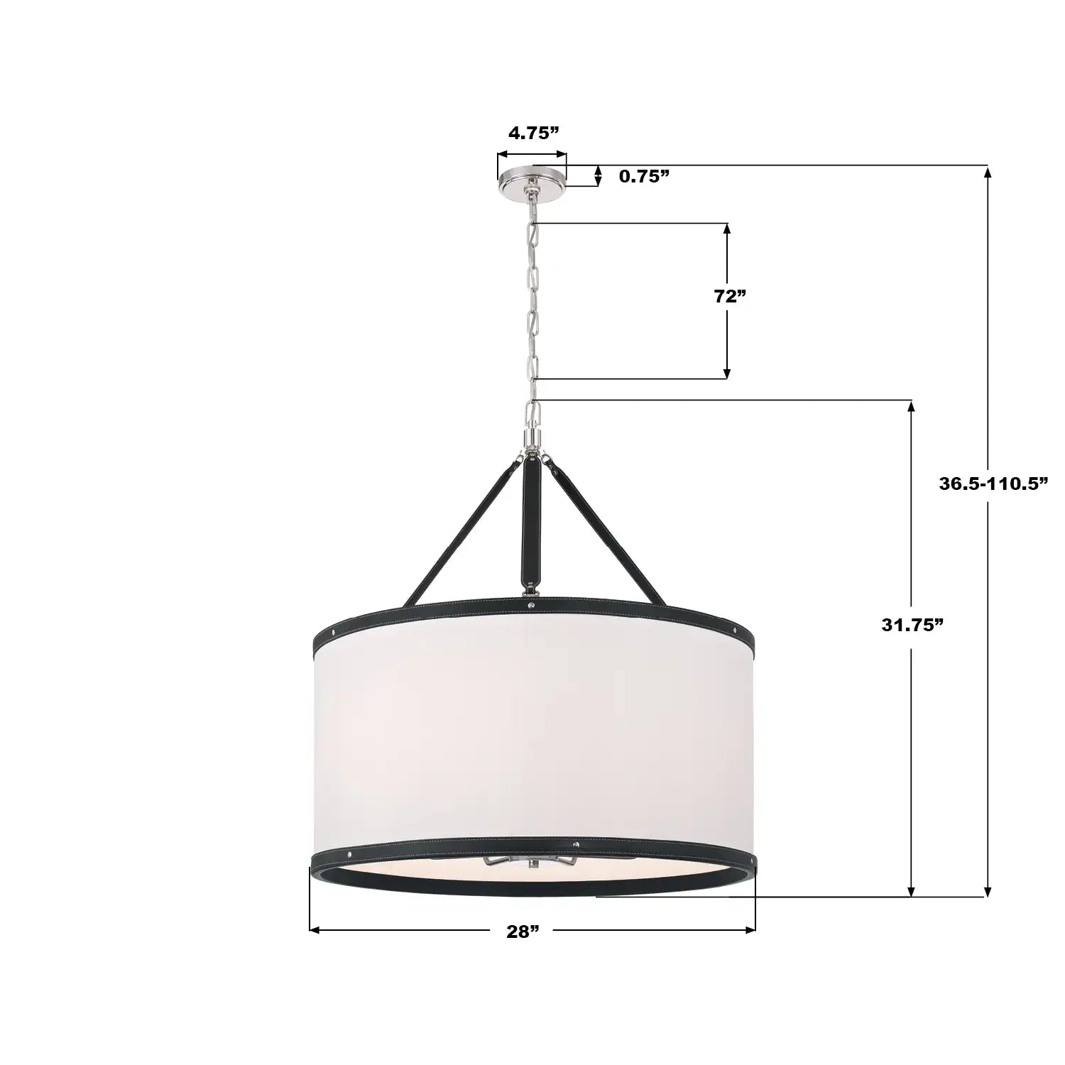 CRYSTORAMA, CALLAHAN PENDANT, PENDANT LIGHT
