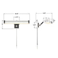 CRYSTORAMA, CALLAHAN INTEGRATED LED PICTURE LIGHT, PICTURE LIGHTS