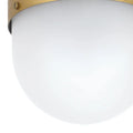 CRYSTORAMA, BRIAN PATRICK FLYNN CAPSULE TEXTURED OUTDOOR SEMI FLUSH MOUNT, OUTDOOR CEILING LIGHTS