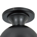 CRYSTORAMA, BRIAN PATRICK FLYNN CAPSULE TEXTURED OUTDOOR SEMI FLUSH MOUNT, OUTDOOR CEILING LIGHTS