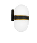 CRYSTORAMA, BRIAN PATRICK FLYNN CAPSULE TEXTURED OUTDOOR SCONCE, OUTDOOR WALL LIGHTS