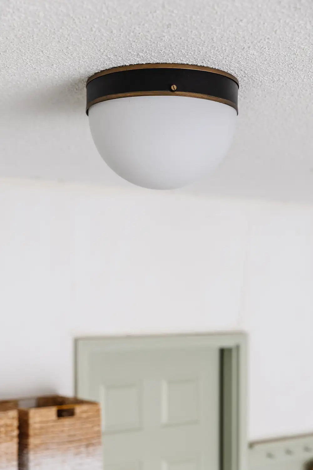 CRYSTORAMA, BRIAN PATRICK FLYNN CAPSULE TEXTURED OUTDOOR FLUSH MOUNT, OUTDOOR CEILING LIGHTS