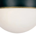 CRYSTORAMA, BRIAN PATRICK FLYNN CAPSULE TEXTURED OUTDOOR FLUSH MOUNT, OUTDOOR CEILING LIGHTS