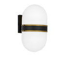 CRYSTORAMA, BRIAN PATRICK FLYNN CAPSULE TEXTURED OUTDOOR SCONCE, OUTDOOR WALL LIGHTS