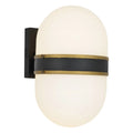 CRYSTORAMA, BRIAN PATRICK FLYNN CAPSULE TEXTURED OUTDOOR SCONCE, OUTDOOR WALL LIGHTS