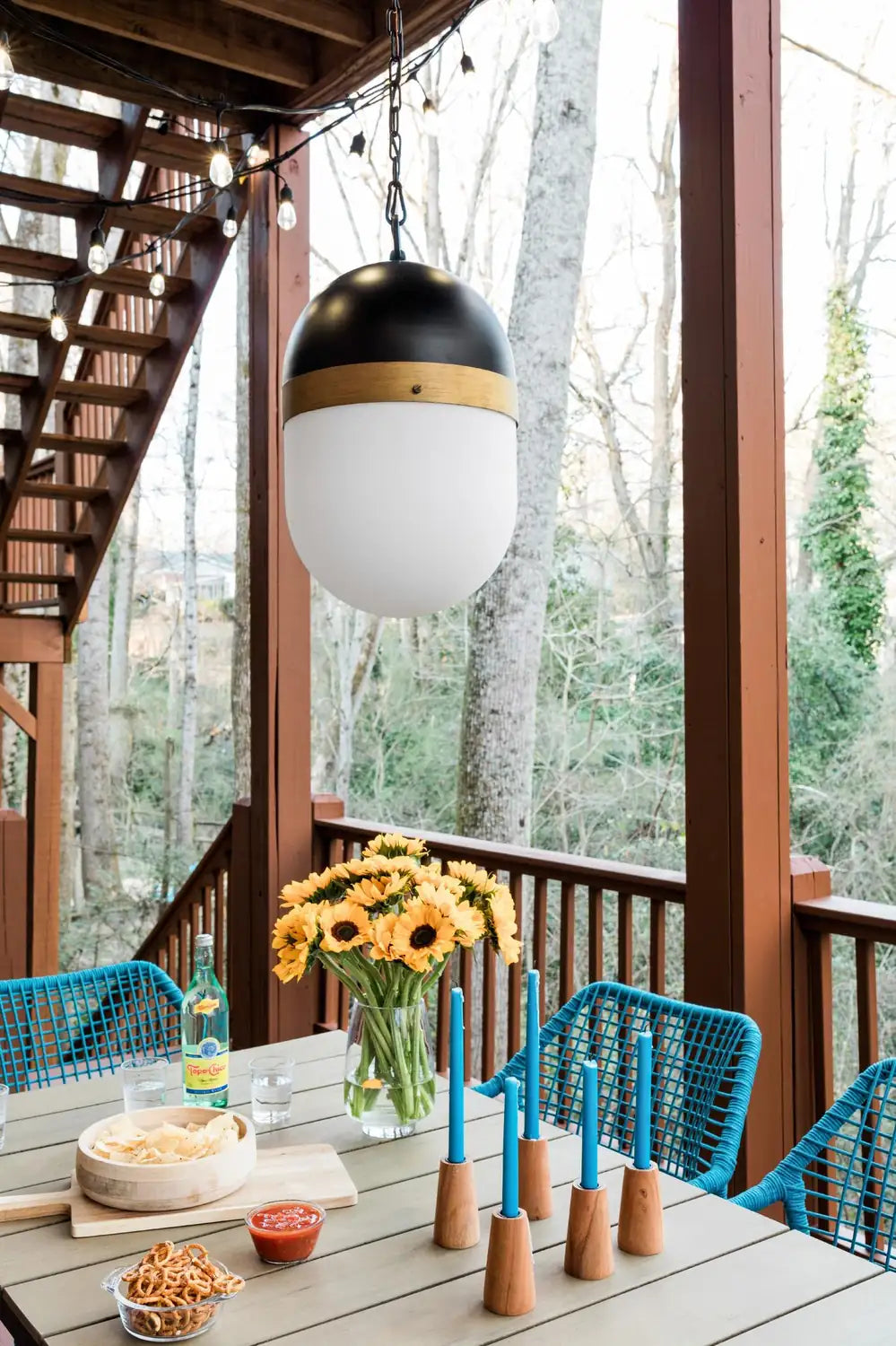 CRYSTORAMA, BRIAN PATRICK FLYNN CAPSULE TEXTURED OUTDOOR PENDANT, OUTDOOR CEILING LIGHTS
