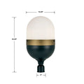 CRYSTORAMA BRIAN PATRICK FLYNN CAPSULE TEXTURED OUTDOOR POST - Post