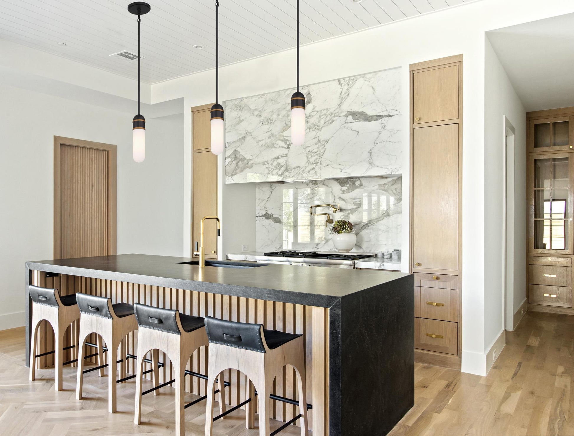 CRYSTORAMA, BRIAN PATRICK FLYNN CAPSULE LED TEXTURED PENDANT, PENDANT LIGHT