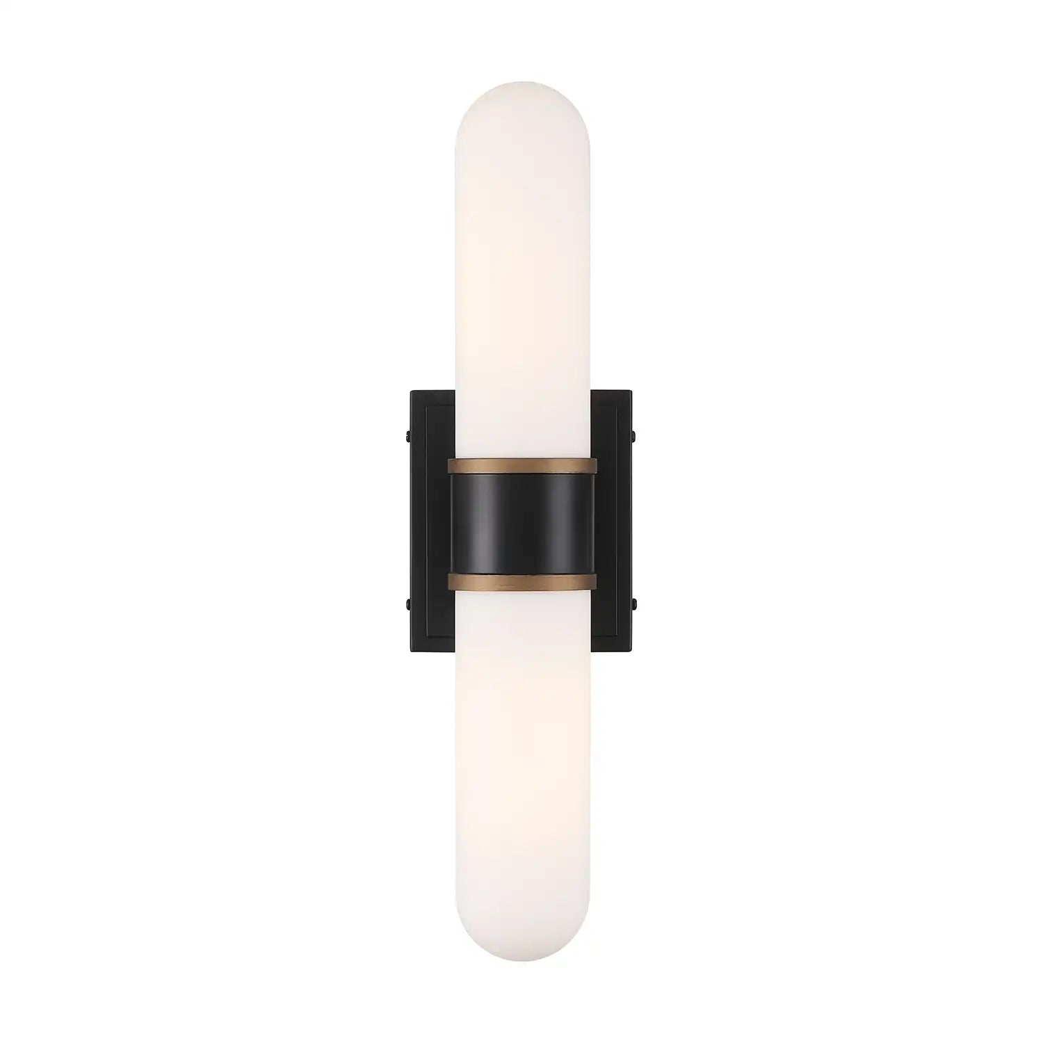 CRYSTORAMA, BRIAN PATRICK FLYNN CAPSULE LED TEXTURED SCONCE, WALL SCONCES