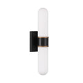 CRYSTORAMA, BRIAN PATRICK FLYNN CAPSULE LED TEXTURED SCONCE, WALL SCONCES