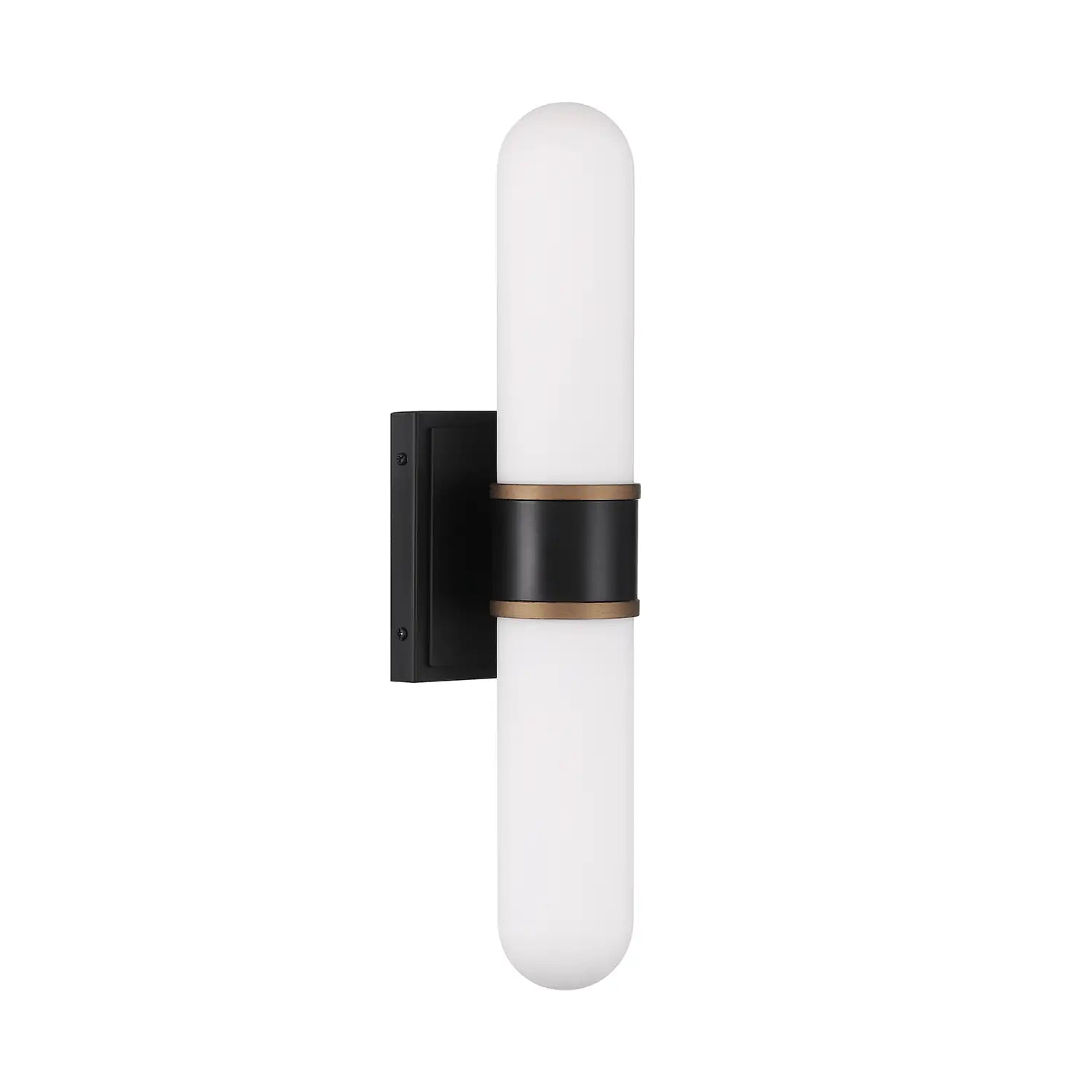 CRYSTORAMA, BRIAN PATRICK FLYNN CAPSULE LED TEXTURED SCONCE, WALL SCONCES