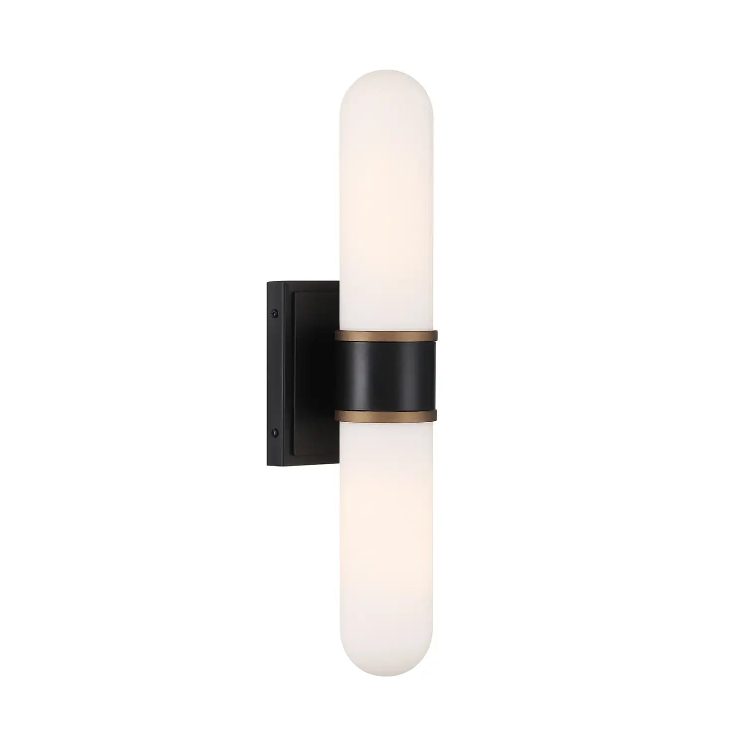 CRYSTORAMA, BRIAN PATRICK FLYNN CAPSULE LED TEXTURED SCONCE, WALL SCONCES