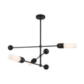 CRYSTORAMA, BRIAN PATRICK FLYNN CAPSULE LED TEXTURED CHANDELIER, CHANDELIER LIGHT