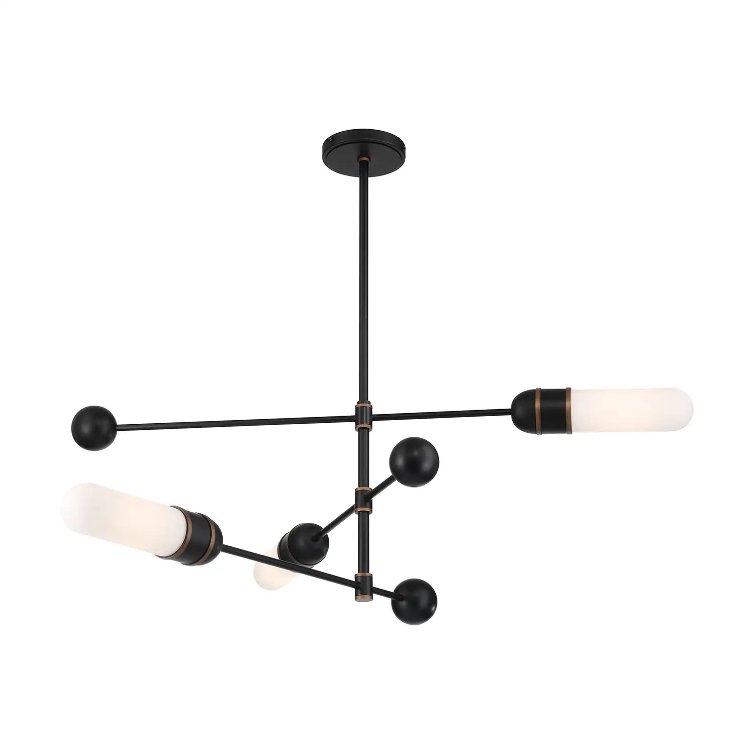 CRYSTORAMA, BRIAN PATRICK FLYNN CAPSULE LED TEXTURED CHANDELIER, CHANDELIER LIGHT