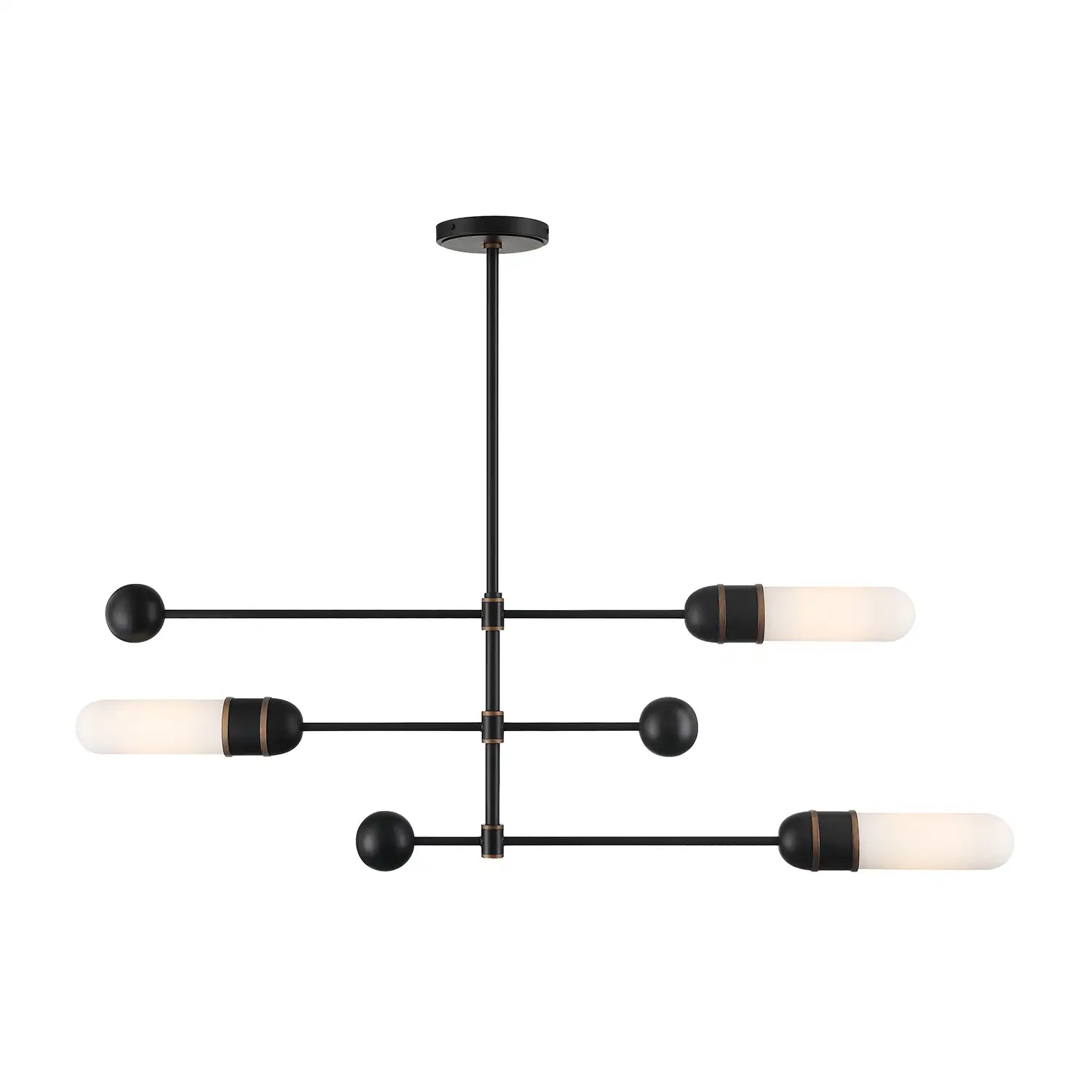 CRYSTORAMA, BRIAN PATRICK FLYNN CAPSULE LED TEXTURED CHANDELIER, CHANDELIER LIGHT